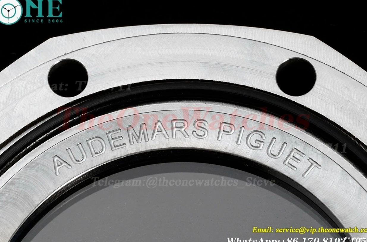 Oak RU SS Dial 15710 Clone Super Offshore Diver White Royal 42mm SA3120 APSF 0411